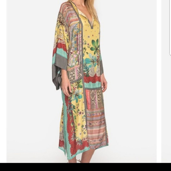 johnny was silk kimono dress